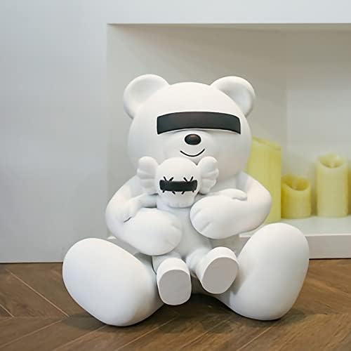 Teddy Bear Hugging Sculpture - view 2