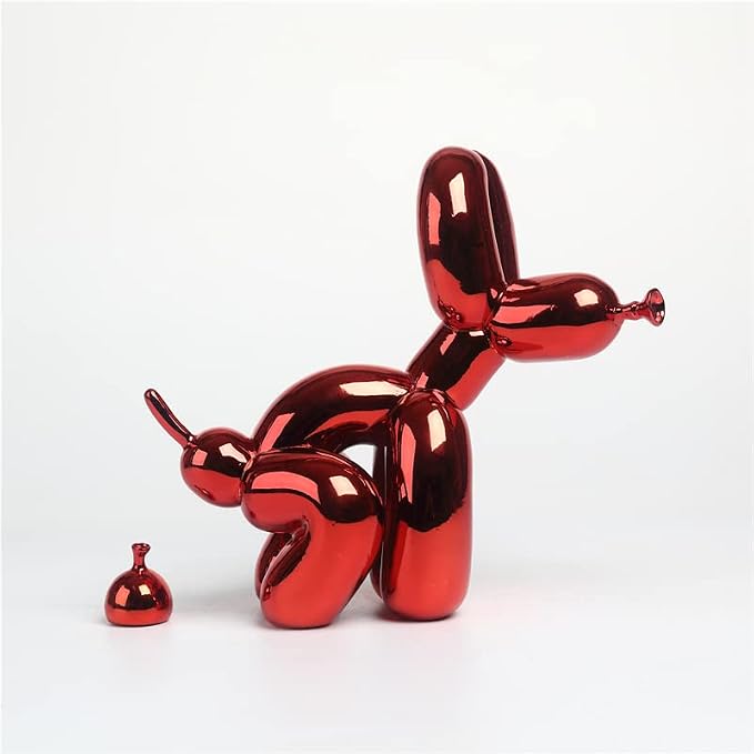 Pooping Balloon Dog Sculpture - view 3