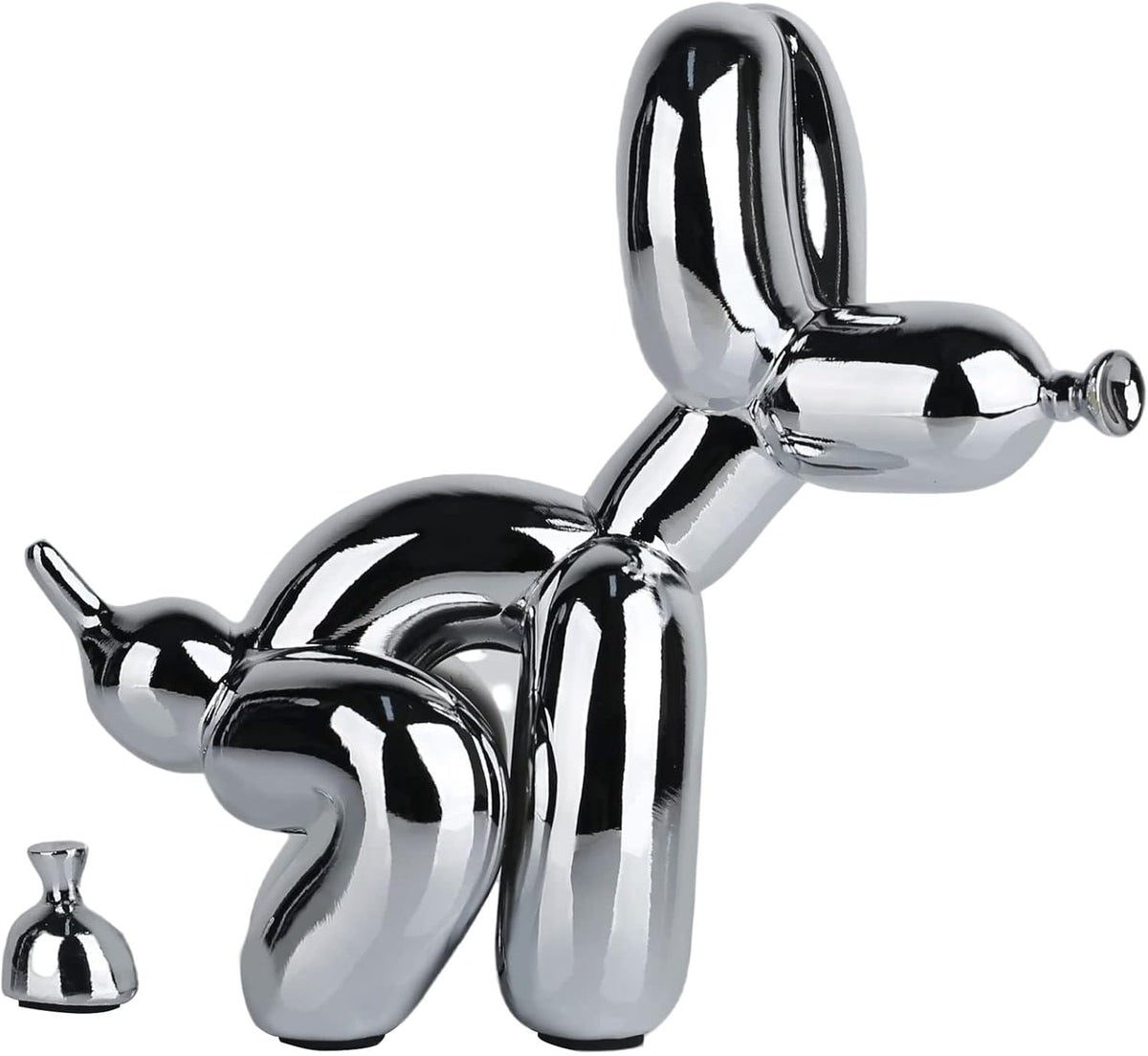 Pooping Balloon Dog Sculpture