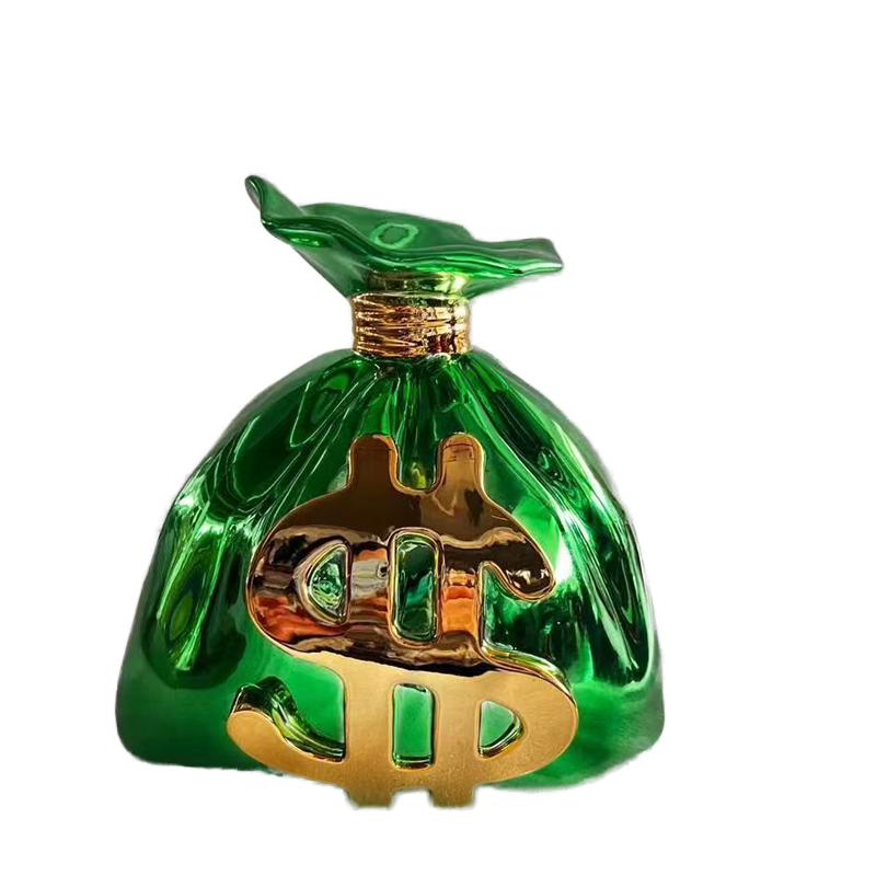 Money Bag Sculpture - Available in 4 Color Variations